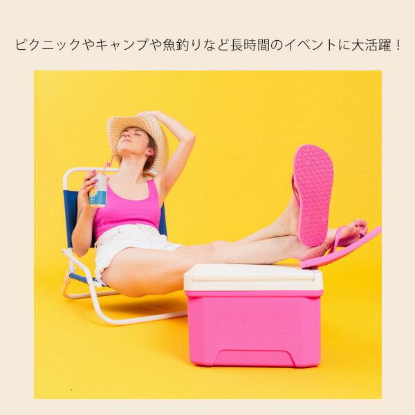 【楽天1位】 【在庫有り】【Igloo】クーラーボックス イグルー ラグーナ アイスチェスト クーラー 9QT 8.5L 小型 保冷 部活 遠征 夏フェス 花火観賞 アウトドア ビーチ キャンプ バーベキュー スポーツ ランチボックス 防災 Igloo 9 Quart Laguna Ice Chest Cooler 3