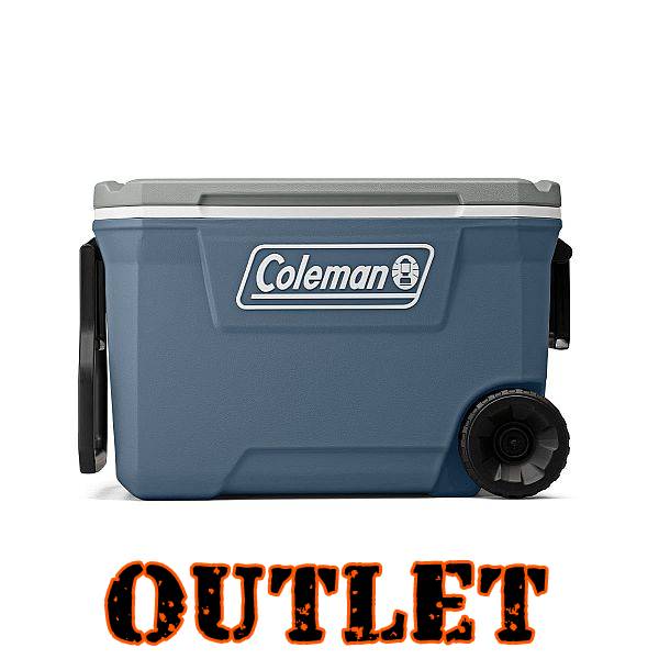 【アウトレットB】【Coleman】コールマン 316シリーズ ハード クーラー 62QT 容量約60L 《レイクサイドブルー》 キャスター付き クーラーボックス キャンプ バーベキュー 保冷 大容量 大型 アウトドア キャンプ 釣り Coleman 316 Series 62-Quart Hard Cooler