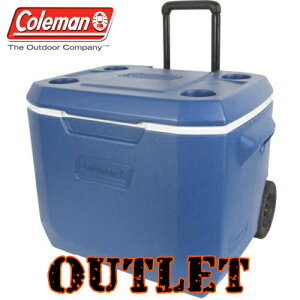 【アウトレットA】コールマン クーラーボックス エクストリーム ホイール クーラー 《ブルー》/50QT【容量約47L】New! Coleman キャスター付き 保冷 大容量 大型 アウトドア キャンプ 釣り 国内未入荷色 Coleman 50-Quart Xtreme Wheeled Cooler
