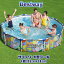 ں߸ͭۡ緿ͷۥ٥ȥ  ץ ե ס 305cm66cm  緿ס ͷ  緿 Bestway Steel Pro Safari Pool, 10' x 26