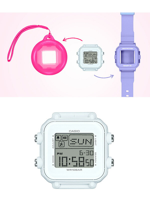 BABY-G ベビーG デジタル レディース キッズ 腕時計 付け替え BABY-G ベビーG デジタル レディース キッズ 腕時計 付け替え