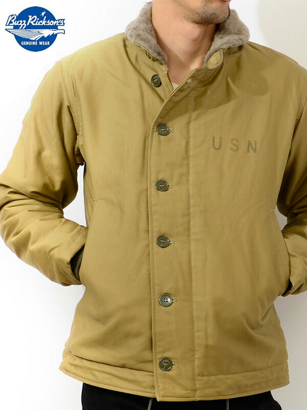 バズリクソンズ BUZZ RICKSON'S N-1 デッキジャケット ジャケット メンズ アウター ミリタリー 日本製 東洋エンタープライズ NAVY DEPARTMENT 40's MODEL BR12031 バレンタインデー ギフト プレゼント ラッピング