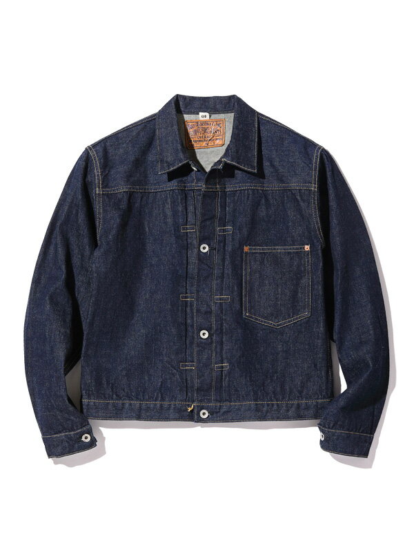 BUZZ RICKSON'S バズリクソンズ Gジャン メンズ レディース 大きいサイズ デニムジャケットシンプル おしゃれ かっこいい WORLD  WAR II DENIM BLOUSE 第二次世界大戦 デニムブラウス 日本製 東洋エンタープライズ トラッカージャケット 大戦モデル BR16041