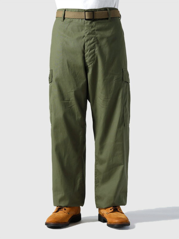Trousers, Men's, Cotton Wind Resistant Poplin BR42500: Olive