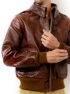 バズリクソンズ BUZZ RICKSON'S アウター A-2 A2 フライト レザー ジャケット アウター メンズ 革ジャン 日本製 東洋エンタープライズ 馬革 ラフウェア社 BR80253 バレンタインデー ギフト プレゼント ラッピング