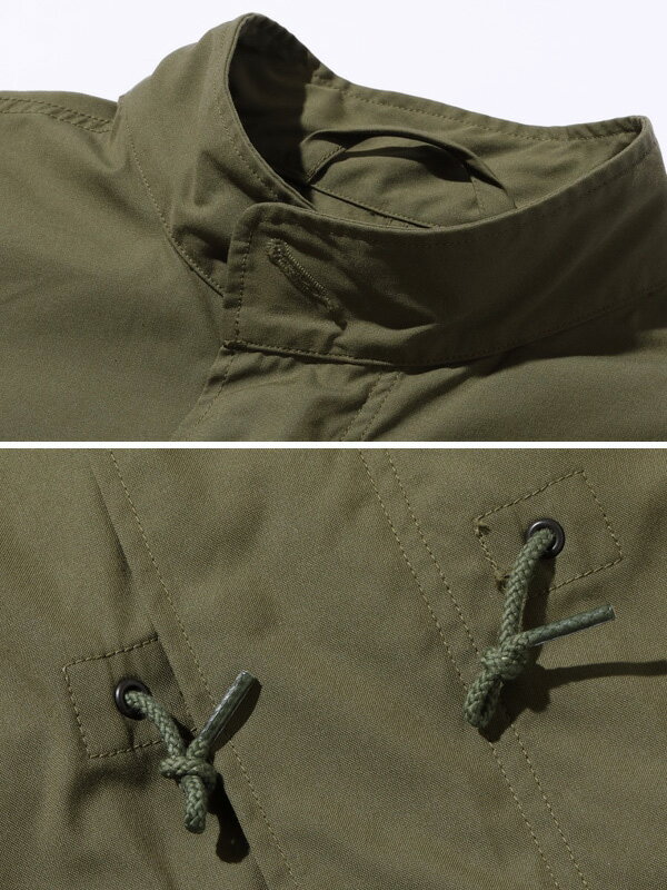 BUZZ RICKSON'S バズリクソンズ ジャケット M-65パーカー フィッシュテール アメリカ 米軍 陸軍 フード無しモッズコート BR14719 Type M-65 NO HOOD BUZZ RICKSON CO INC BUZZ RICKSON'S バズリクソンズ ジャケット M-65パーカー フィッシュ