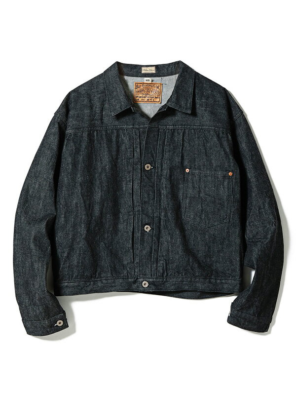 BUZZ RICKSON'S バズリクソンズ デニム ジャケット Tバック ウィリアム ギブソン 大戦モデル ブラック 黒 BR16042T WILLIAM GIBSON COLLECTION WORLD WAR II BLACK DENIM BLOUSE SPLIT T