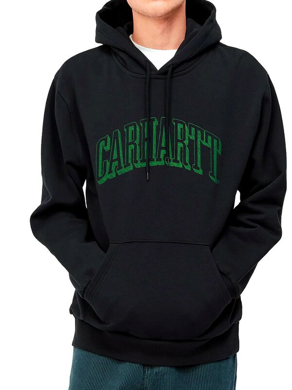 Carhartt WIP カーハート パーカー レディース メンズ 大きめ 秋 冬 ブランド おしゃれ かわいい シンプル 大きいサイズ HOODED  SCRAWL SWEATSHIRT プルパーカー スウェット ロゴ カレッジロゴ ワークインプログレス ワンポイント ロゴ ペア リンクコーデ