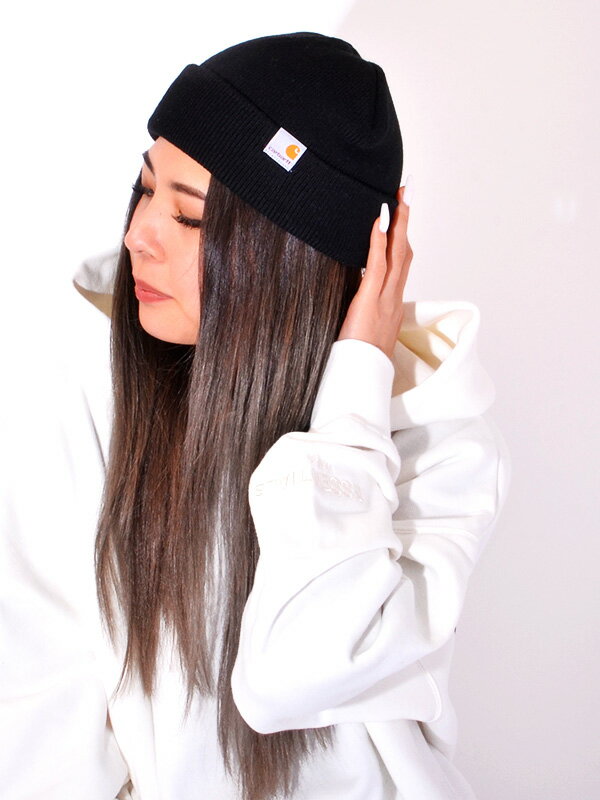 Carhartt Wip カーハート ニット帽 メンズ レディース ユニセックス ブランド 帽子 キャップ ワーク おしゃれ かわいい Stratus Hat Low ニットキャップ ビーニーキャップ ワッチキャップ ダンス ペア リンクコーデ I