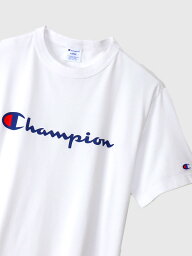 ペアTシャツ 【ネコポス送料無料】Champion チャンピオン Tシャツ レディース メンズ ユニセックス 半袖 ブランド 無地 スポーツ カジュアル ゆったり 大きいサイズ 綿100% おしゃれ かわいい 日本規格 ペア リンクコーデ 白 黒 C3-X353 母の日 ギフト プレゼント