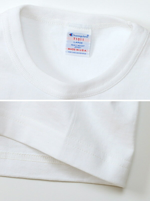 Champion チャンピオン Tシャツ ヘビーウェイト T1011 厚手 半袖