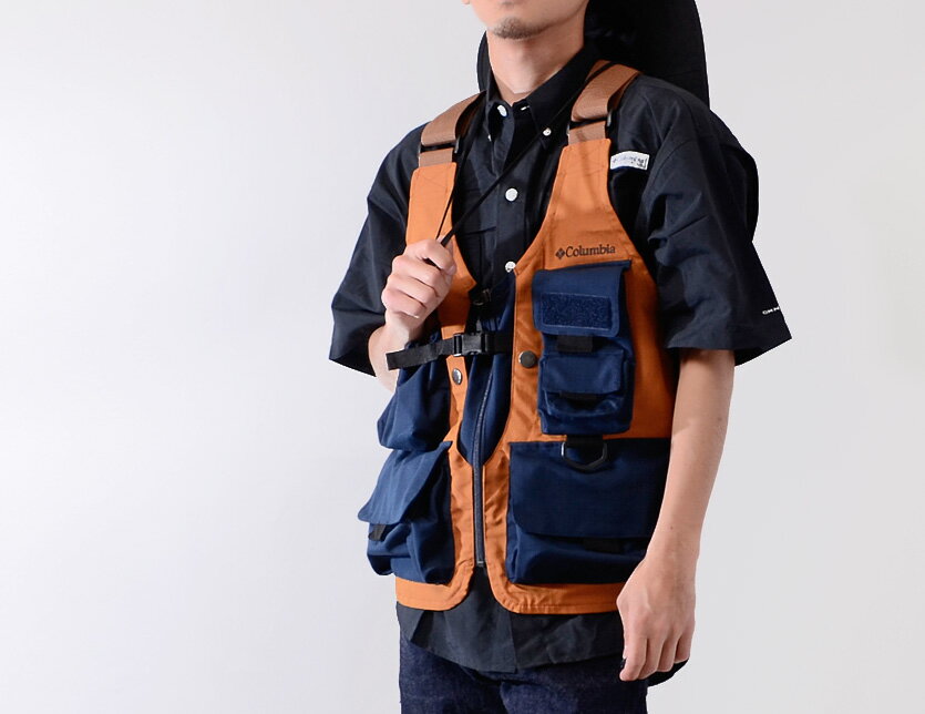 Columbia henry's fork v vest (fossil)