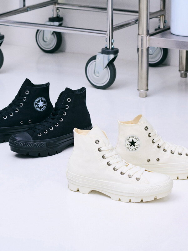 【在庫処分】CONVERSE ALL STAR コンバース スニーカー ハイカット レディース メンズ 厚底スニーカー シンプル おしゃれ かわいい モノトーン ALL STAR CHUNK HI ブラック ホワイト カジュアル ストリート シューズ 313102410 31310241 1SD758AS 1SD759AS