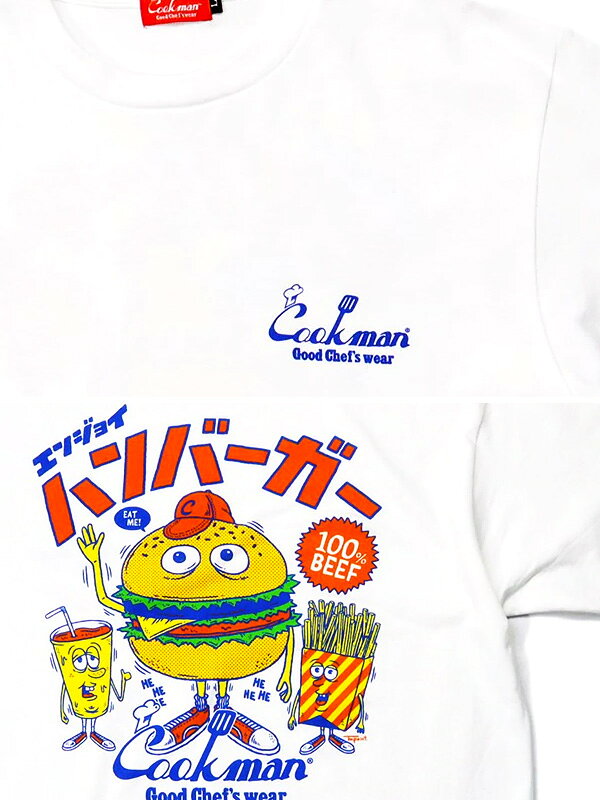 COOKMAN クックマン Tシャツ メンズ レディース 半袖 ブランド