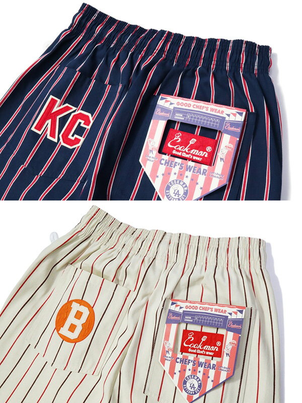 COOKMAN クックマン シェフパンツ ストライプ メンズ レディース ユニ