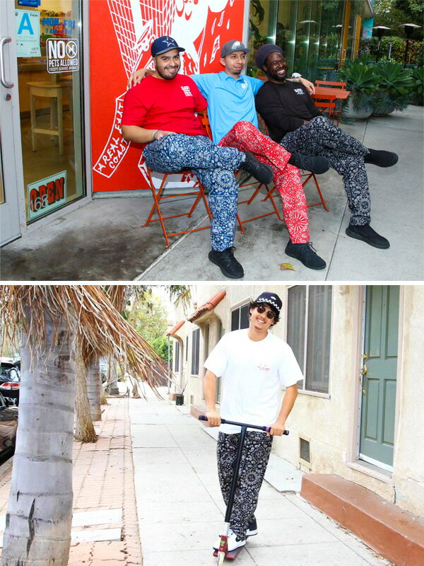 限定セール!】 COOKMAN クックマン シェフパンツ chef pants ペイズリー Chef Pants Paisley イージーパンツ カジュアル 通販 クックマン シェフパンツ バンダナ柄ブラック