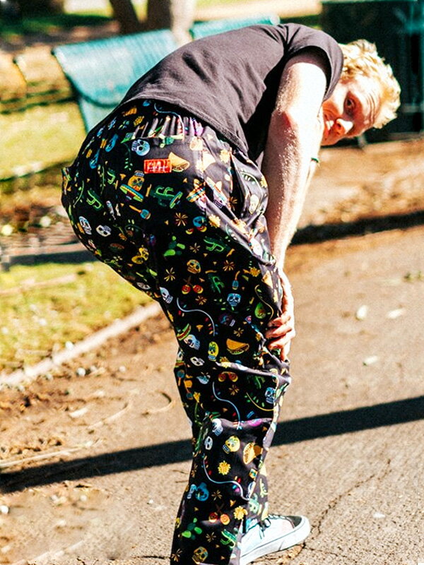 クックマン　シェフパンツ カラフルワークパンツ XLサイズ　3点セット　長ズボン COOKMAN クックマン シェフパンツ メンズ レディース ユニセックス