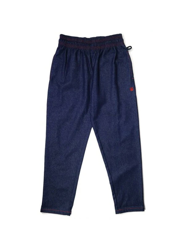 COOKMAN クックマン シェフパンツ メンズ レディース 難燃 バーべキュー Chef Pants BBQ Denim イージーパンツ ルーズテーパード カジュアルパンツ デニム 231-23813 COOKMAN クックマン シェフパンツ メンズ レディース 難燃 バーべ