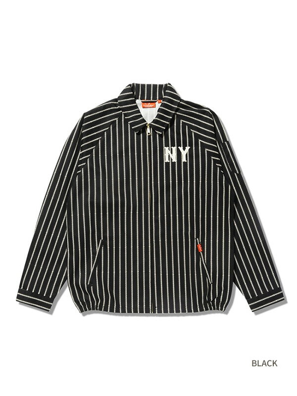 COOKMAN クックマン デリバリー ジャケット 二グロ リーグ Ball Seam Stripe ロサンゼルス ホワイトソックス ニューヨーク ブラック ヤンキース 131-53472-53473 COOKMAN クックマン デリバリー ジャケット 二グロ リーグ Ball Seam