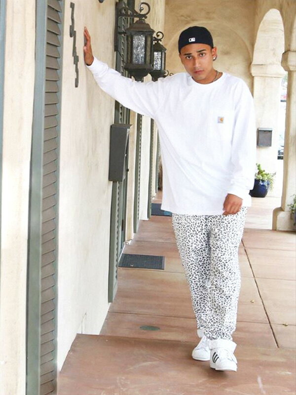 RE. 仲里依紗　おかか　きなこ　Tシャツ レオパード　シェフパンツ　セット COOKMAN クックマン シェフパンツ メンズ レディース ユニセックス