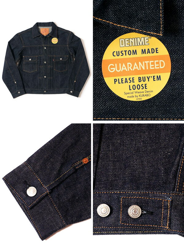 DENIME XX ドゥニーム デニム ジャケット メンズ レディース G DENIME XX ドゥニーム デニム ジャケット メンズ レディース G