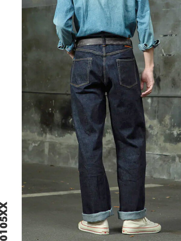 FULLCOUNT フルカウント ジーンズ デニム パンツ メンズ レディース 0105xx 0105xxw 15.5oz オンス ワイド ワイドストレート ルーズ 定番 ZIMBABWE Cotton ジンバブエコットン セルビッチ ボタンフライ リベット 国産デニム 日本製 0105XX 父の日 ギフト プレゼント