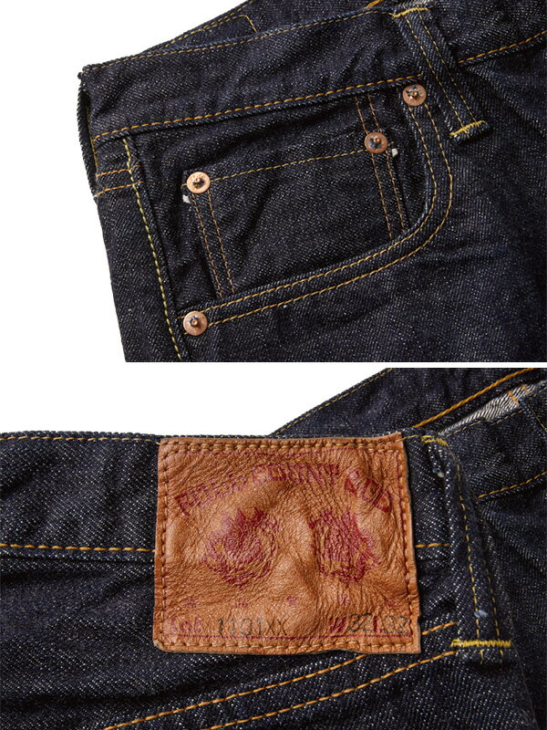 美品 FULL COUNT 1101XX 濃紺 W36 デニムパンツ 1101XX Straight Denim Heavy Oz(Non Wash) – fullcountjp
