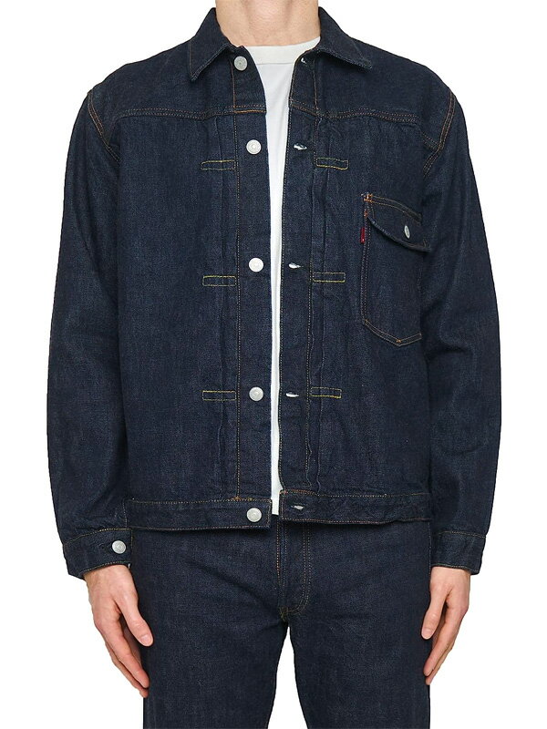 FULLCOUNT フルカウント デニム ジャケット メンズ レディース Gジャン 1st モデル 13.7oz Type1 Denim Jacket  タイプ 1 デニムジャケット 13.7オンス ワンウォッシュ 国産 日本製 ジンバブエコットン ワークウエア アメカジ 2107