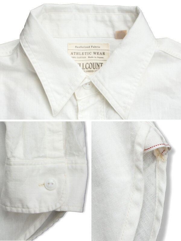 FULLCOUNT フルカウント シャンブレーシャツ メンズ レディース 綿 100