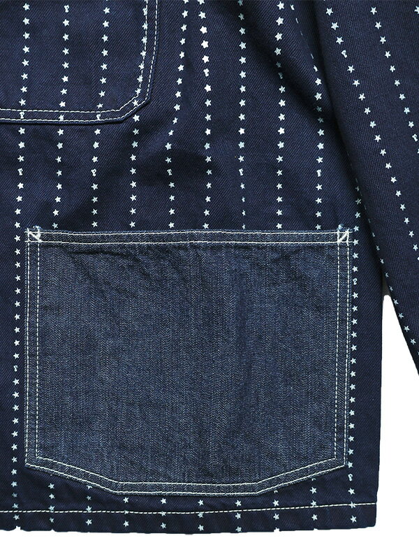 FULLCOUNT フルカウント カバーオール ウォバッシュ スター F チョア