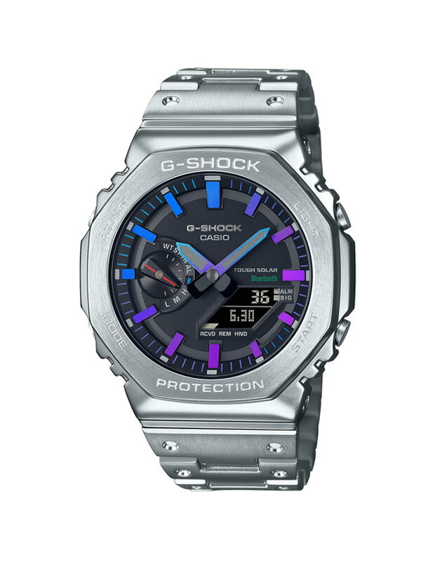 G-SHOCK Gショック 時計 腕時計 タフソーラ― メンズ レディース おしゃれ シンプル カシオ 防水 FULL METAL 2100 5000 SERIES フルメタル デジタル アナデジ ソーラー充電システム CASIO WATCHES 対応 フルメタル カジュアル スーツ