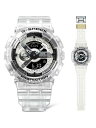 G-SHOCK ジーショック 40周年 クリアーリミックス 腕時計 時計 メンズ レディース カシオ G-SHOCK 40th Anniversary CLEAR REMIX ANALOG-DIGITAL 110 SERIES 限定モデル 20気圧防水 耐衝撃構造 アナログ デジタル 透明 クリア GA-114RX-7AJR 母の日 ギフト プレゼント