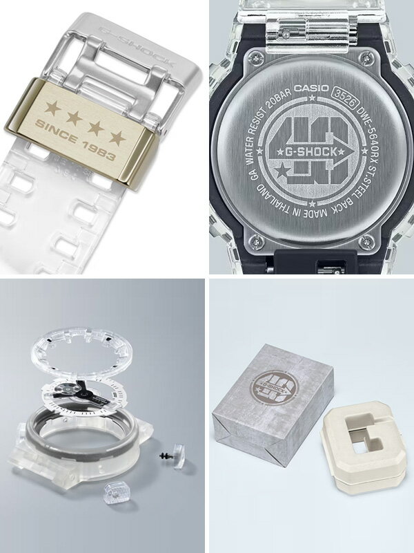 G-SHOCK ジーショック 40周年 クリアーリミックス 腕時計 時計 G-SHOCK ジーショック 40周年 クリアーリミックス 腕時計 時計