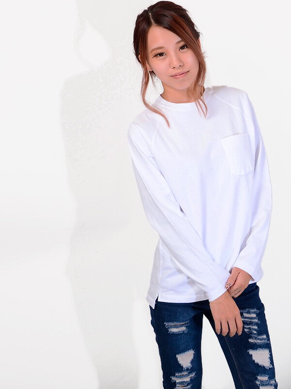 Good On グッドオン ポケット Tシャツ 長袖 レディース メンズ ユニ