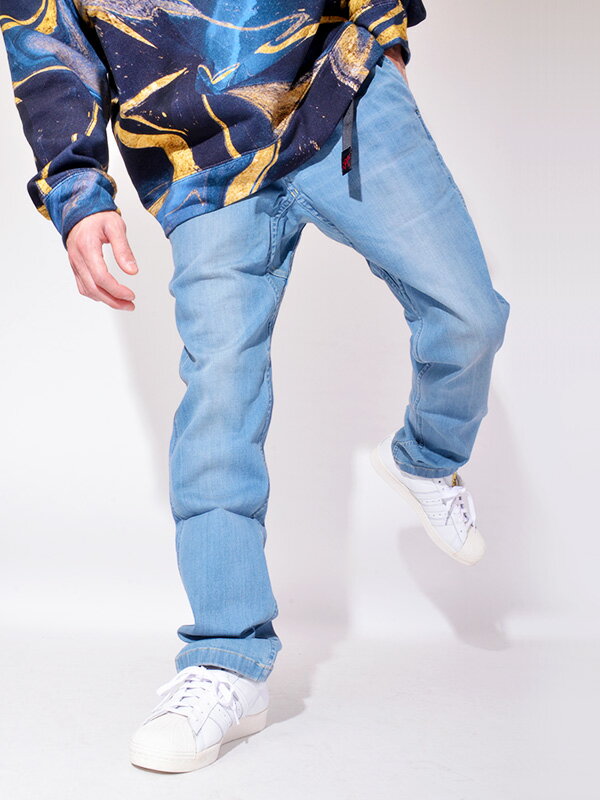 Gramicci グラミチ パンツ デニム ニューナローパンツ Nnパンツ レディース メンズ ユニセックス ブランド Denim New Narrow Pants ナローパンツ ストレッチ クライミングパンツ イージーパンツ アウトドア キャンプ 0816 Dej G111 Ogsd