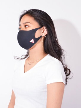 【メール便送料無料】GUESS ゲス マスク 洗える メンズ レディース ユニセックス 男女兼用 おしゃれ 洗えるマスク ポリウレタンマスク ウレタンマスク 黒 ウォッシャブル フェイス 立体型 速乾 2枚入 2PACK 計4枚 MK2A7725RT ハロウィン ギフト プレゼント