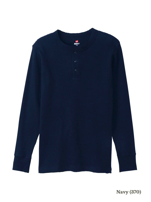 Hanes BEEFY ヘインズ Tシャツ 長袖 ビーフィー ロンT ワッフル