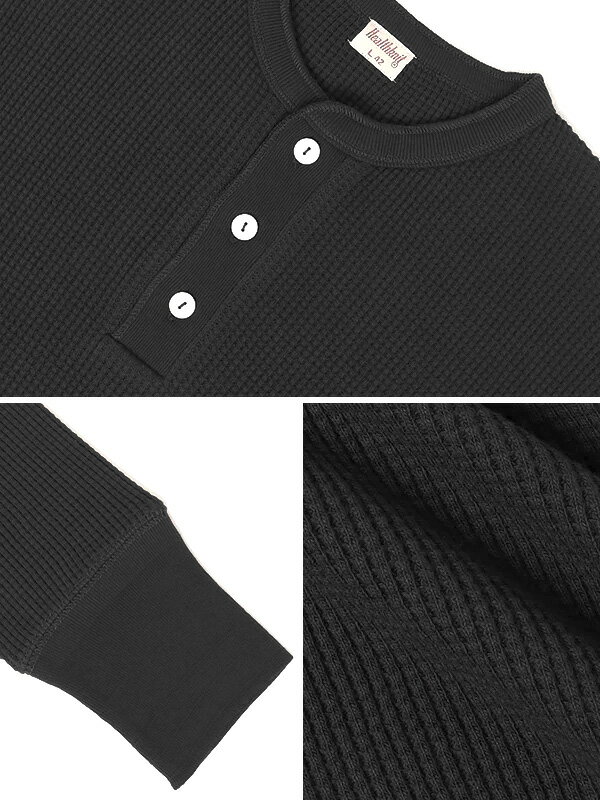 Healthknit ヘルスニット ヘンリーネック スーパー ヘビー Healthknit ヘルスニット ヘンリーネック スーパー ヘビー