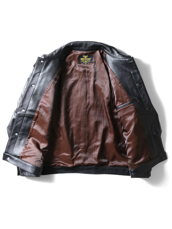 HOUSTON ヒューストン ジャケット レザー トラックジャケット HOUSTON ヒューストン ジャケット レザー トラックジャケット