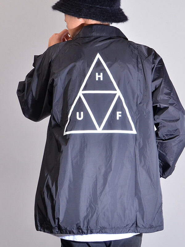 HUF ハフ ジャケット コーチジャケット メンズ レディース ユニ