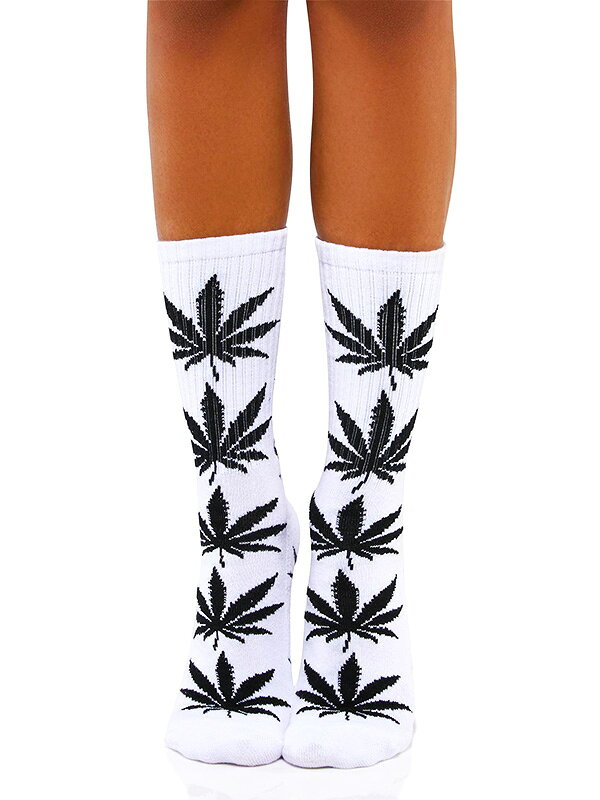 HUF PLANTLIFE SOCKS ハフ ハイソックス 白 7足セット ネコポス送料無料】HUF ハフ ソックス レディース メンズ おしゃれ