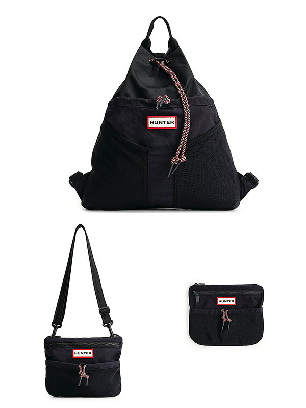 最終値下bagjack ミニポーチ他3点セット HUNTER ハンター バッグ リュック バックパック ミニポーチ クロス