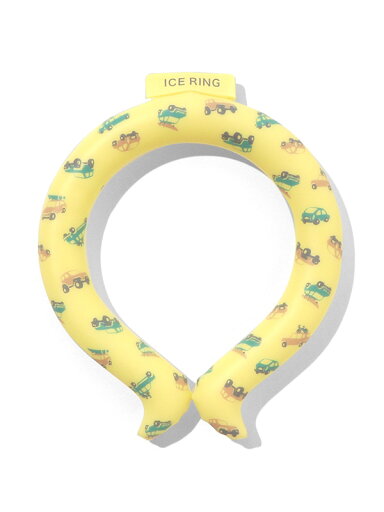 ICE RING YELLOW CAR ICE RING YELLOW CAR
