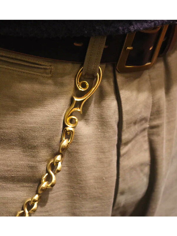 INCEPTION インセプション ウォレット チェーン 真鍮 ブランド Fホール