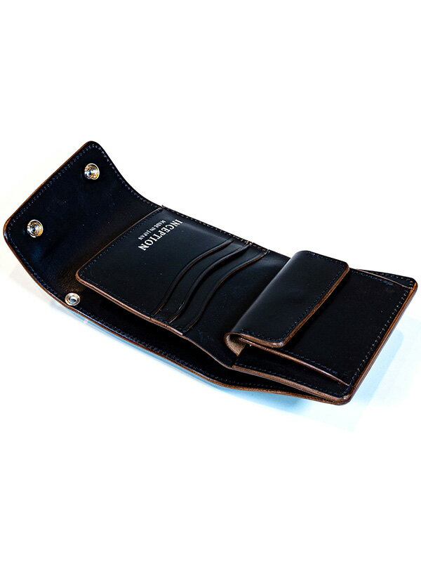 INCEPTION インセプション HORSE BUTT LEATHER TRUCKER WALLET SHORT
