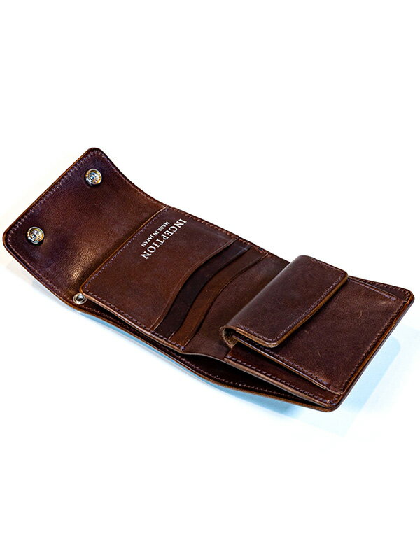 INCEPTION インセプション HORSE BUTT LEATHER TRUCKER WALLET SHORT