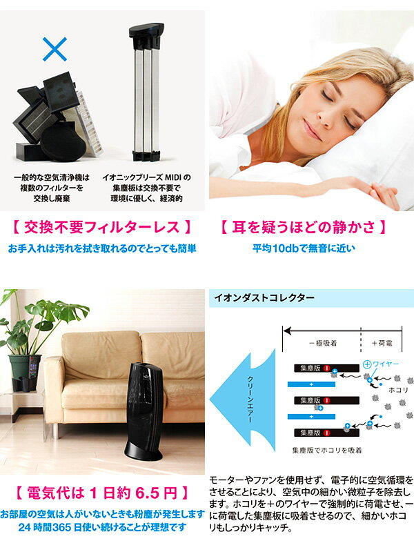 IonicBreeze イオニックブリーズ GRANDE グランデ 空気清浄機 IonicBreeze イオニックブリーズ GRANDE グランデ 空気清浄機