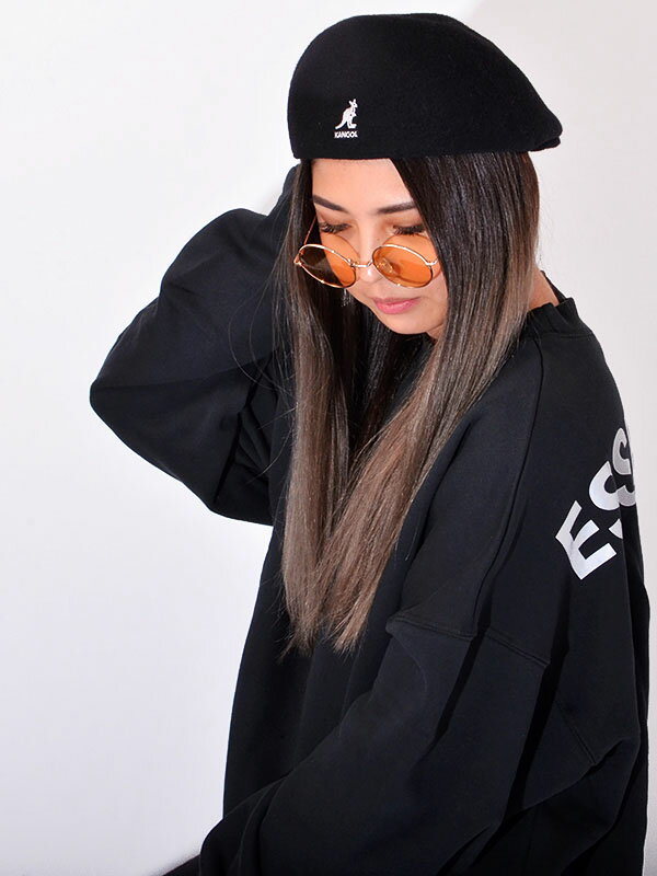 KANGOL カンゴール ハンチング 帽子 ウール メンズ レディース ユニセックス ベレー帽 ブランド 大きいサイズ かわいい かっこいい おしゃれ  SEAMLESS WOOL 507 定番 BACK TO FRONT ストリート K0875FA 197-169002 107-169002