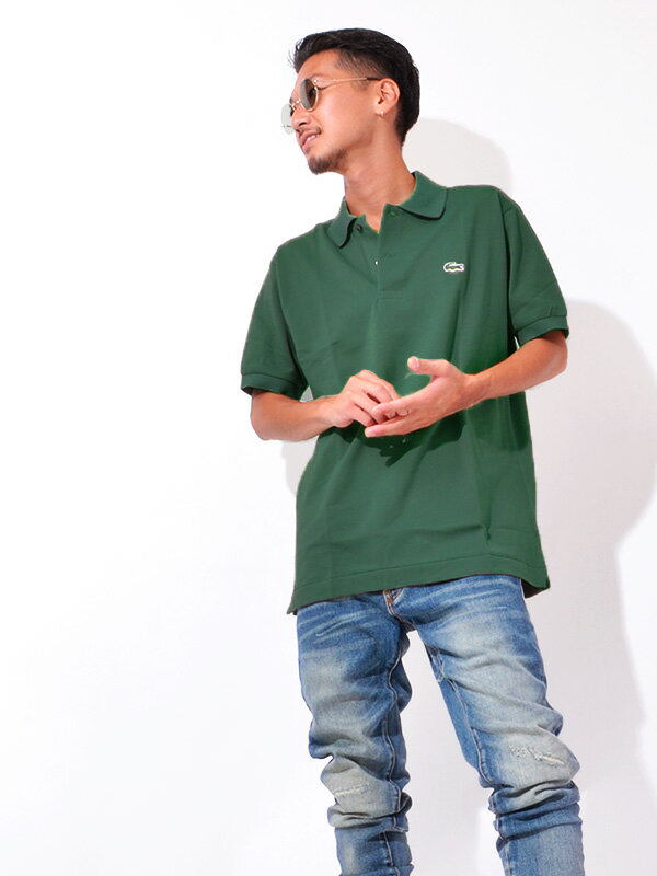LACOSTE ラコステ ポロシャツ L1212 日本製 メンズ レディース