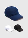 LACOSTE ラコステ 帽子 キャップ メンズ ユニセックス 大人 かわいい おしゃれ シンプル スポーティー6パネルキャップ サイドロゴ 6パネルキャップ ...